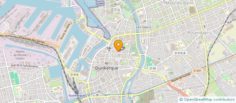 localisation de l'entreprise MONSIEUR JULIEN HOCHART à DUNKERQUE