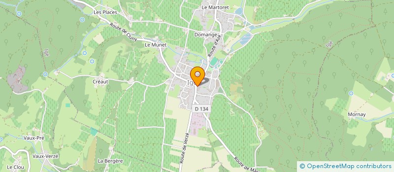 localisation de l'entreprise MONSIEUR JULIEN HOLUIGUE  IGE