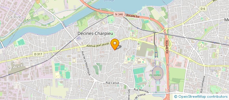 localisation de l'entreprise MONSIEUR JULIEN HOMIRIDIS  DECINES-CHARPIEU