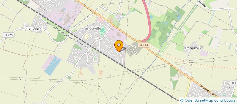 localisation de l'entreprise MONSIEUR JULIEN HONDAREITE  FRENOUVILLE