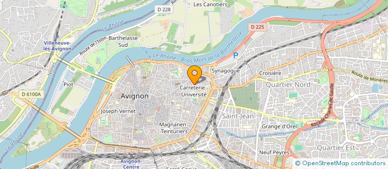 localisation de l'entreprise MONSIEUR JULIEN HORRUT  AVIGNON