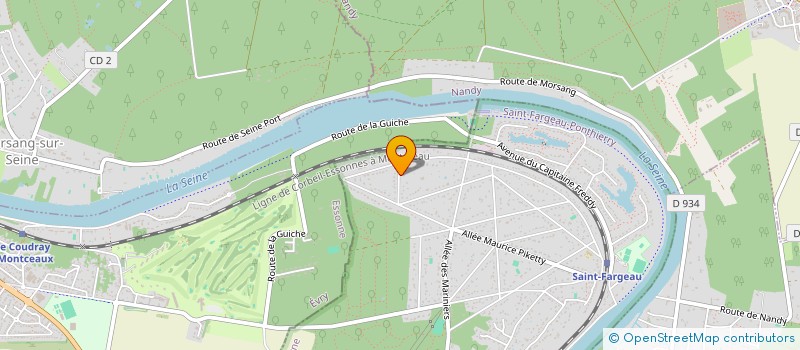 localisation de l'entreprise MONSIEUR JULIEN HOSMALIN  SAINT-FARGEAU-PONTHIERRY