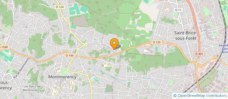 localisation de l'entreprise MONSIEUR JULIEN HOTTIER  SAINT-BRICE-SOUS-FORET