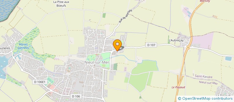 localisation de l'entreprise MONSIEUR JULIEN HOUDAYER  NIEUL-SUR-MER