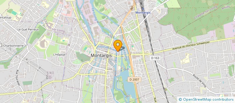 localisation de l'entreprise MONSIEUR JULIEN HOULBERT à MONTARGIS