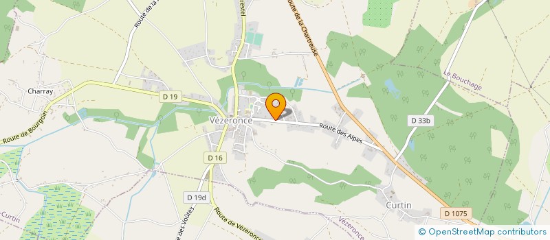 localisation de l'entreprise MONSIEUR JULIEN HOULON  VEZERONCE-CURTIN