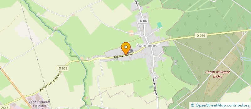 localisation de l'entreprise MONSIEUR JULIEN HOWARD  BAZUEL