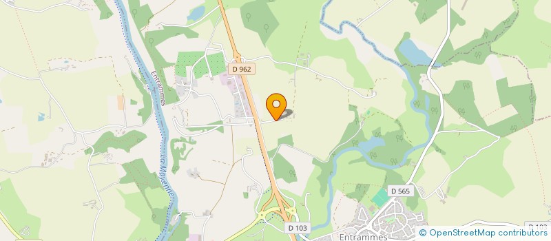 localisation de l'entreprise MONSIEUR JULIEN HUAUME  ENTRAMMES