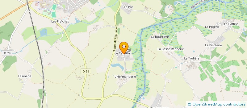 localisation de l'entreprise MONSIEUR JULIEN HUCHET à SAINTE-PAZANNE