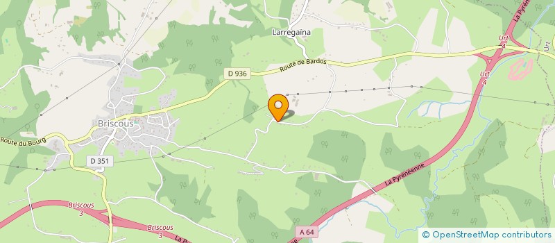 localisation de l'entreprise MONSIEUR JULIEN HUGA  BRISCOUS