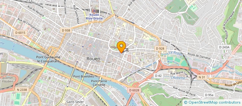 localisation de l'entreprise MONSIEUR JULIEN HUGONNARD-BERT à ROUEN