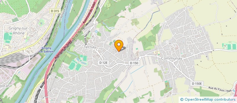 localisation de l'entreprise MONSIEUR JULIEN IMBERT  TERNAY