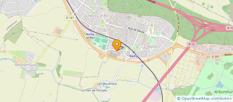 localisation de l'entreprise MONSIEUR JULIEN INVERNIZZI  NOISY-LE-ROI