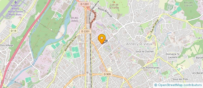 localisation de l'entreprise MONSIEUR JULIEN ISARD  CUVAT