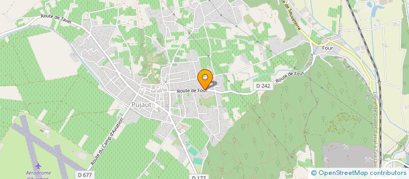 localisation de l'entreprise MONSIEUR JULIEN ISSARTEL  PUJAUT