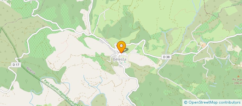 localisation de l'entreprise MONSIEUR JULIEN JACQUART  BELESTA