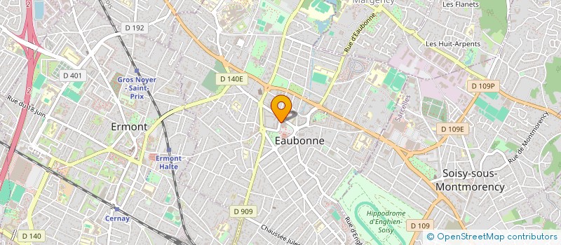 localisation de l'entreprise MONSIEUR JULIEN JACQUEMARD à EAUBONNE