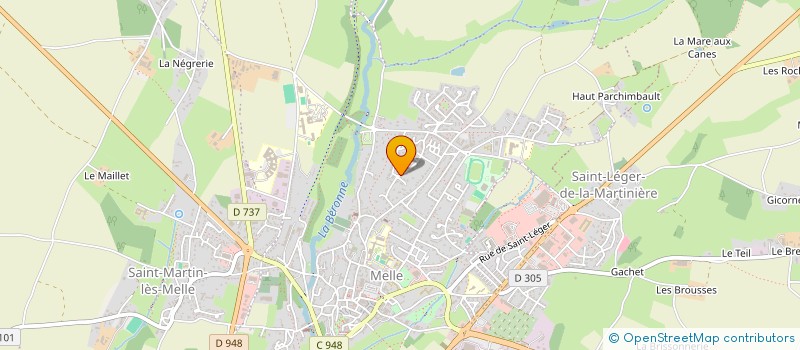 localisation de l'entreprise MONSIEUR JULIEN JACQUES  MELLE