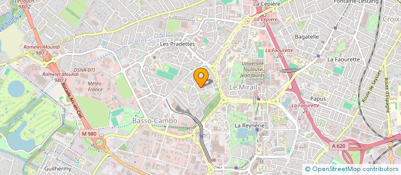 localisation de l'entreprise MONSIEUR JULIEN JACQUES à TOULOUSE