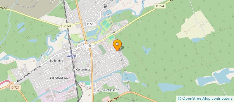 localisation de l'entreprise MONSIEUR JULIEN JAFFRE  SALBRIS