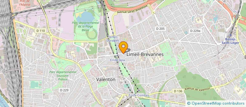 localisation de l'entreprise MONSIEUR JULIEN JALER  LIMEIL-BREVANNES