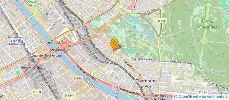 localisation de l'entreprise MONSIEUR JULIEN JARRIGE  PARIS