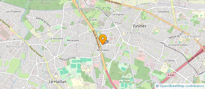 localisation de l'entreprise MONSIEUR JULIEN JARTOU à EYSINES