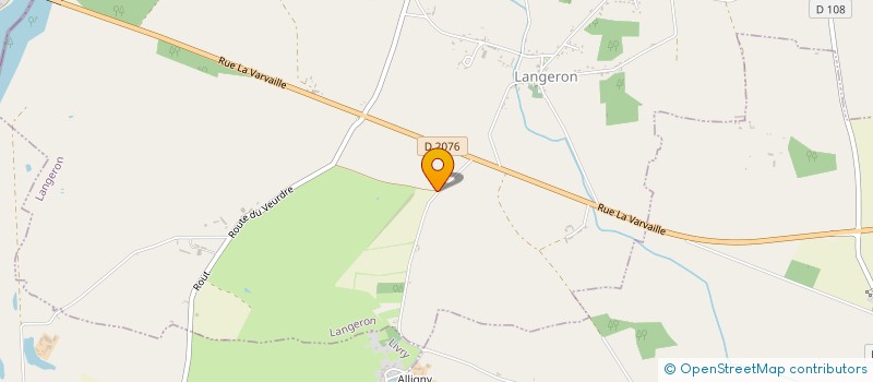 localisation de l'entreprise MONSIEUR JULIEN JEAN  LANGERON