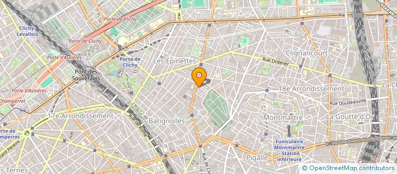 localisation de l'entreprise MONSIEUR JULIEN JEAN  PARIS