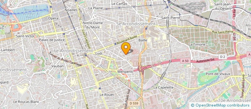 localisation de l'entreprise MONSIEUR JULIEN JEAN à MARSEILLE