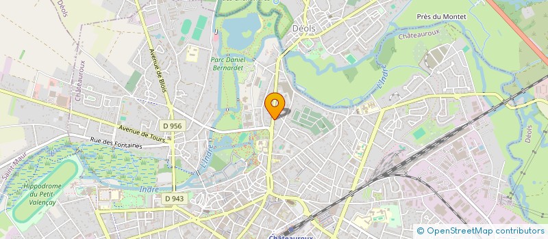 localisation de l'entreprise MONSIEUR JULIEN JEAN-LOUIS  CHATEAUROUX