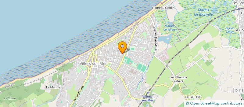 localisation de l'entreprise MONSIEUR JULIEN JEANNE à VILLERS-SUR-MER