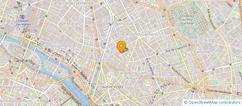 localisation de l'entreprise MONSIEUR JULIEN JEUDY  PARIS