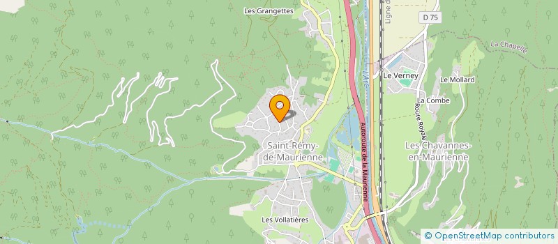 localisation de l'entreprise MONSIEUR JULIEN JIMENEZ  SAINT-REMY-DE-MAURIENNE