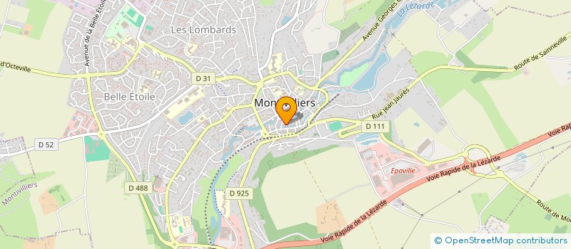 localisation de l'entreprise MONSIEUR JULIEN JIN  MONTIVILLIERS