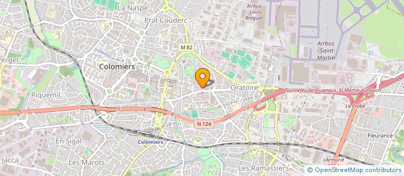 localisation de l'entreprise MONSIEUR JULIEN JOFROIT à COLOMIERS
