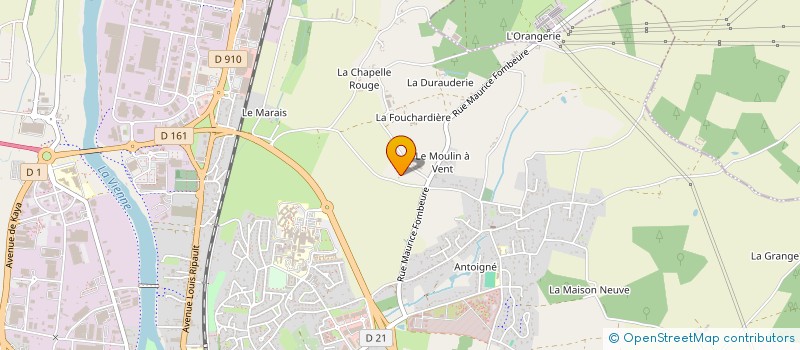 localisation de l'entreprise MONSIEUR JULIEN JOLI à CHATELLERAULT