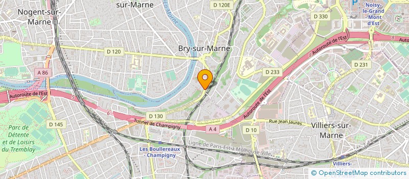 localisation de l'entreprise MONSIEUR JULIEN JOLY à BRY-SUR-MARNE