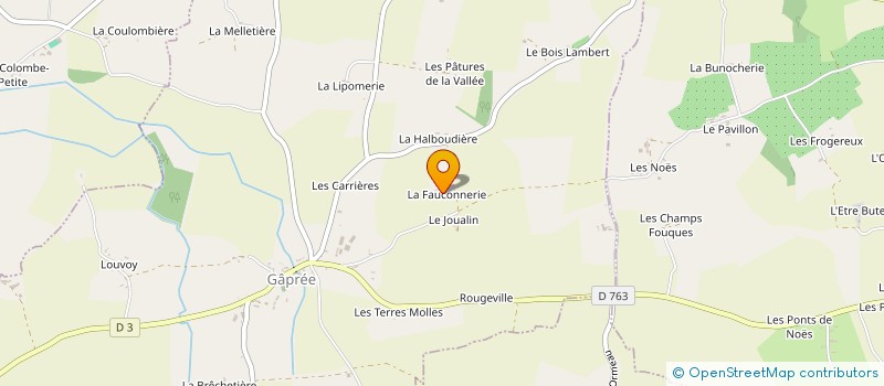 localisation de l'entreprise MONSIEUR JULIEN JOLY à GAPREE