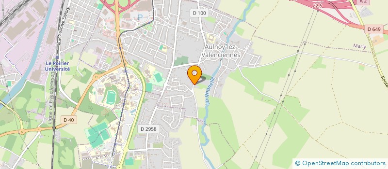 localisation de l'entreprise MONSIEUR JULIEN JOLY  AULNOY-LEZ-VALENCIENNES
