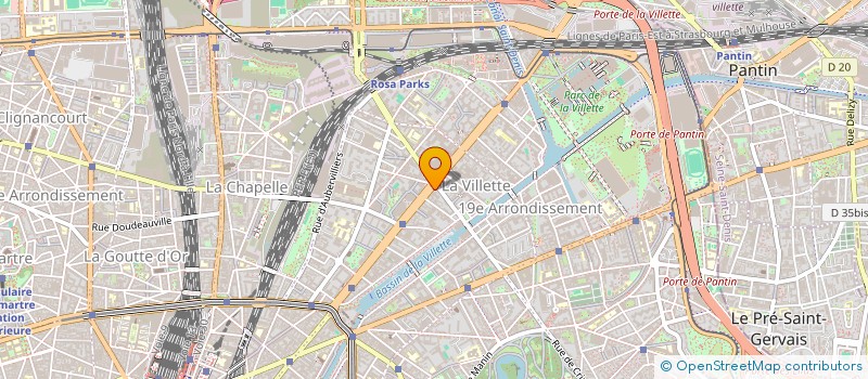 localisation de l'entreprise MONSIEUR JULIEN JOSE PHEULPIN  PARIS