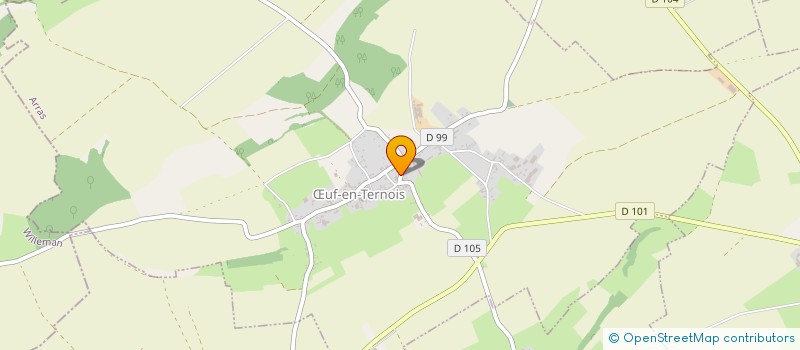 localisation de l'entreprise MONSIEUR JULIEN JOSSET  UF-EN-TERNOIS