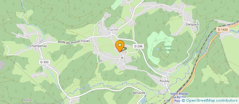 localisation de l'entreprise MONSIEUR JULIEN JOST  PLAINE