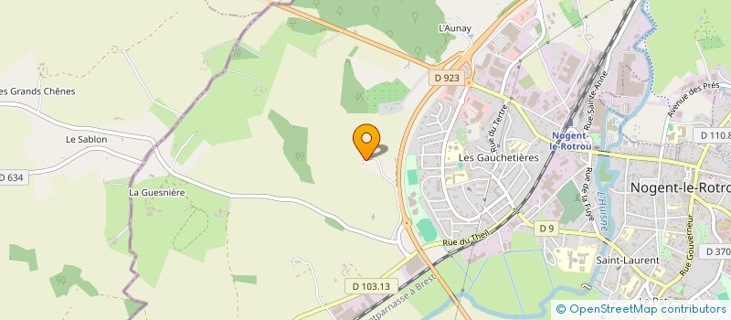 localisation de l'entreprise MONSIEUR JULIEN JOUANNET à NOGENT-LE-ROTROU