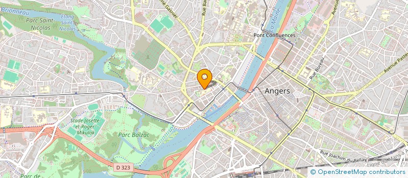 localisation de l'entreprise MONSIEUR JULIEN JOUBIN à ANGERS