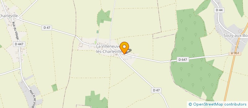 localisation de l'entreprise MONSIEUR JULIEN JOURDAN  LA VILLENEUVE-LES-CHARLEVILLE