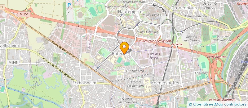 localisation de l'entreprise MONSIEUR JULIEN JOVANOVSKI à STRASBOURG