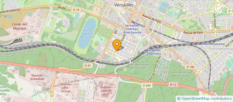 localisation de l'entreprise MONSIEUR JULIEN JOVELIN à VERSAILLES
