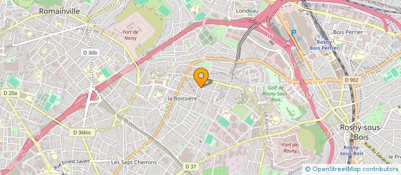 localisation de l'entreprise MONSIEUR JULIEN JUGAND à MONTREUIL