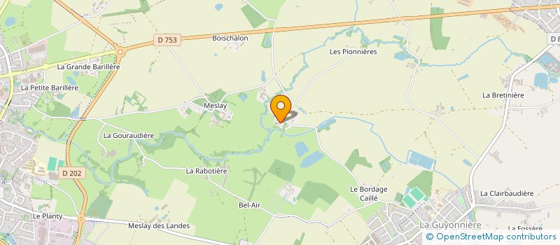 localisation de l'entreprise MONSIEUR JULIEN JUILLARD à MONTAIGU-VENDEE